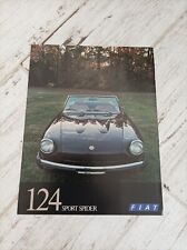 Prospectus brochure fiat d'occasion  Longeville-sur-Mer