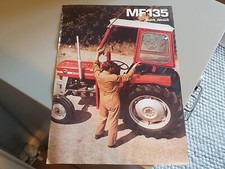 Massey Ferguson 135 Quick Detach model 1976 ciągnik ulotka sprzedażowa broszura na sprzedaż  Wysyłka do Poland