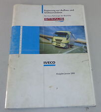 Suplemento Iveco Stralis corpo/diretrizes de conversão a partir de 01/2002 comprar usado  Enviando para Brazil