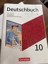 Deutschbuch neues arbeitsheft gebraucht kaufen  Schöppenstedt