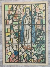 Dessin etude vitrail d'occasion  Vannes