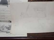 Disegno 1947 vespa usato  Villa Santo Stefano