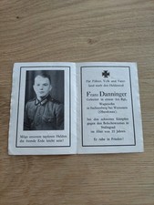 Sterbebild wk2 soldat gebraucht kaufen  Rotthalmünster