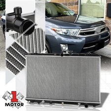 Radiador de refrigeração de núcleo de alumínio estilo original para 08-13 Toyota Highlander 3.5L sem reboque, usado comprar usado  Enviando para Brazil