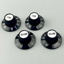 Jazzmaster Vintage Witch Hat Botão Preto Botões de Guitarra Para Gibson SG LP comprar usado  Enviando para Brazil