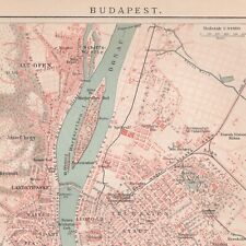 Budapest original map for sale  Manville