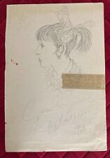 Viso femminile disegno usato  Gatteo