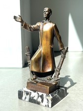 Bronze skulptur fritz gebraucht kaufen  Hamburg