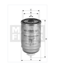 Mann filter 832 gebraucht kaufen  Heilbronn