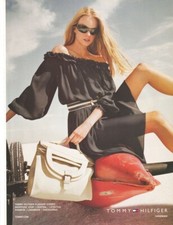 Usado, 2008 TOMMY Hilfiger Revista PUBLICIDADE Impressão Linda Bolsa Feminina Foto Página Anúncio comprar usado  Enviando para Brazil
