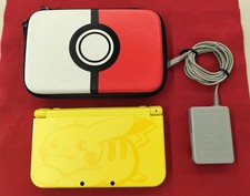 [ Excelente + ] Novo console Nintendo 3DS LL XL amarelo Pikachu com estojo carregador #96, usado comprar usado  Enviando para Brazil