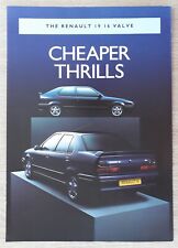 Renault valve brochure d'occasion  Expédié en Belgium