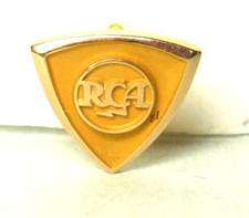 🎤 Antigo Broche de gravata prêmio serviço funcionário emblema 10K rádio, TV, Electronics Co. comprar usado  Enviando para Brazil