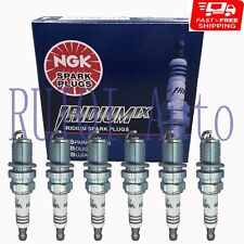 Conjunto de 6 velas de ignição de irídio corrida mais fria para NGK 2668 BKR8EIX Audi Porsche V6 comprar usado  Enviando para Brazil