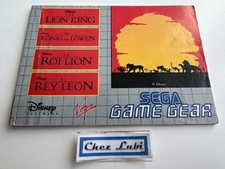 Usado, Notice / Manual - Disney The Lion King / Le Roi Lion - Sega Game Gear - PAL EUR comprar usado  Enviando para Brazil