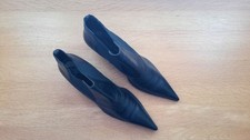 Womens black leather for sale  BIGGLESWADE