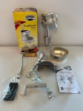 Moinho de milho de grãos tradicional Corona moedor manual manivela com tremonha baixa comprar usado  Enviando para Brazil