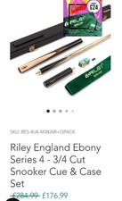 ebony snooker cues for sale ebony snooker cues for sale SWANSEA