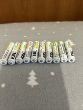 10x mixed rechargeable for sale  PRESTON