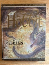 JRR Tolkien THE HOBBIT Illustrated edition 1st print 2000 Alan Lee comprar usado  Enviando para Brazil