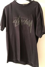 Stussy shirt black usato  Novate Milanese