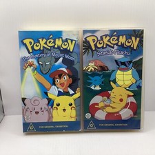 2x Fitas Pokemon VHS Seaside Pikachu 6 & Mystery of Mt Moon 2 (O1) W#948 comprar usado  Enviando para Brazil