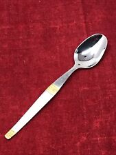 Colher de mostarda Hercules Inox Gelodur Ourodur aço inoxidável dourada 4"  comprar usado  Enviando para Brazil