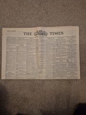 Times historic newspaper for sale  WAKEFIELD