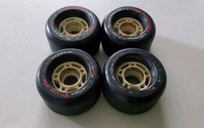 Rodas de skate Dregs 70mm longboard 81A conjunto central durômetro preto branco comprar usado  Enviando para Brazil