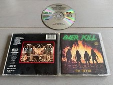 OVERKILL - FEEL THE FIRE ORG 1.PRESS CD (GERMANY) 1988   SLAYER,METALLICA,EXODUS, usado comprar usado  Enviando para Brazil