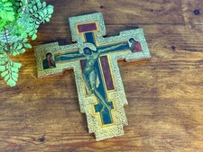 Vintage ecclesiastical crucifi for sale  MORDEN