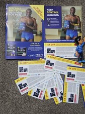 Tena mens coupons for sale  GRAVESEND