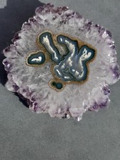 Amethyst platte poliert gebraucht kaufen  Beckum