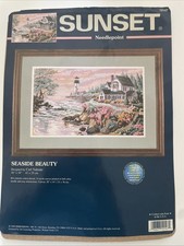 Sunset needlepoint kit for sale  Carmel