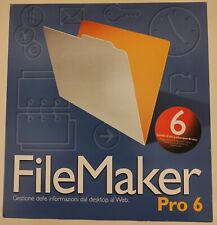 Filemaker pro 6.0 usato  Carrara