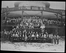 FOTO GRANDE GRUPO EDUARDIANO NO1 C1910 Lanterna Mágica Slide PAGODE JAPONÊS comprar usado  Enviando para Brazil
