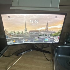 Samsung c24f396fhu inch for sale  GLASGOW
