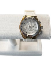 Usado, Techno Marine Cruise cronógrafo relógio de mergulho masculino 20ATM 45mm ouro prata comprar usado  Enviando para Brazil