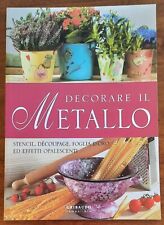 Decorare metallo. stencil usato  Biella