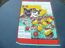 Vintage 1984 calendar d'occasion  Expédié en Belgium