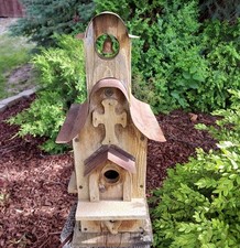 Birdhouse rustic church for sale  Twin Falls