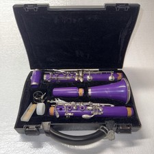 Clarinete SKY BB pacote roxo estilo alemão níquel prata chaves com estojo comprar usado  Enviando para Brazil
