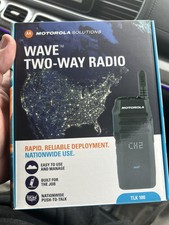 Rádio bidirecional 8 canais Motorola WAVE TLK 100 4G LTE WiFi (HK2112A) comprar usado  Enviando para Brazil