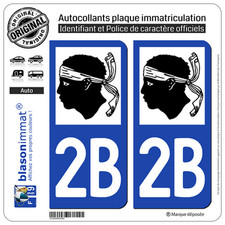 Stickers autocollant plaque d'occasion  Balaruc-les-Bains