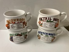 Soup bowls handles for sale  NEWQUAY