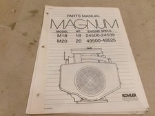 Kohler engines magnum for sale  Jasper