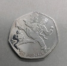 2011 50p taekwondo for sale  BISHOP AUCKLAND