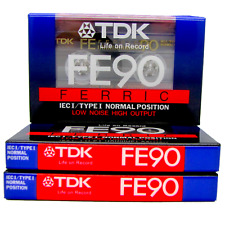 Tdk fe90 blank for sale  COLERAINE