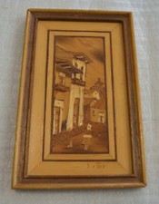 Carved wood village for sale  Charlotte
