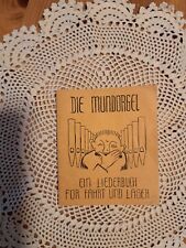 Mundorgel liederheft alte gebraucht kaufen  Eschenburg